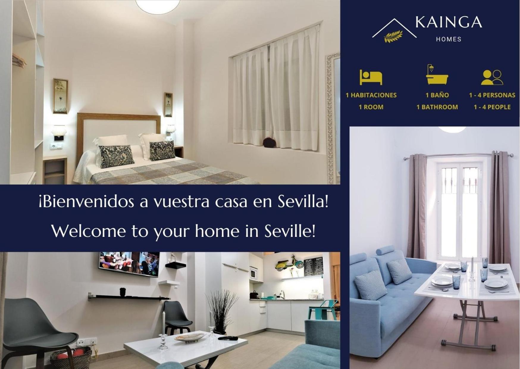 Apartamento San Bernardo - Kainga Homes Sevilha Exterior foto